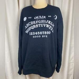 Ouija Black Sweater XL
